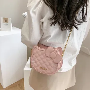 Women's & Men's Niche Rhombus Chain Female Versatile Cute Bags