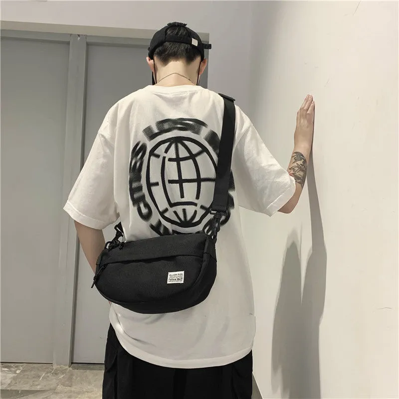 Women's & Men's Simple Mori Style Men's Chest Bags