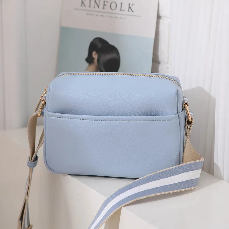 Women's & Men's Trendy Solid Color Crossbody Bags