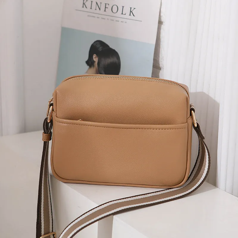 Women's & Men's Trendy Solid Color Crossbody Bags