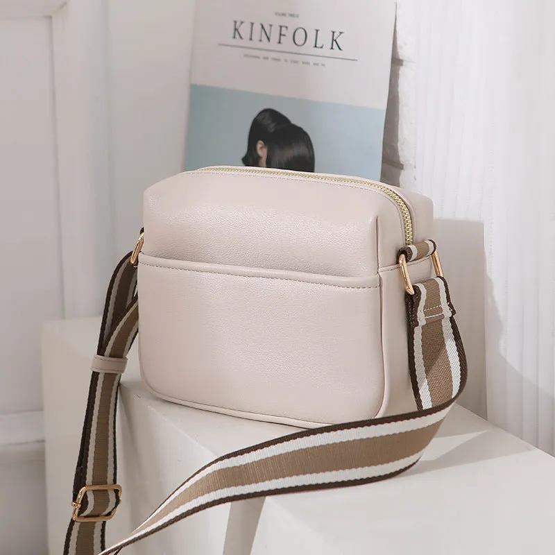 Women's & Men's Trendy Solid Color Crossbody Bags